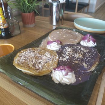 Lolas By MFK - Pancake Kamayan Flight - Filipino Near Me - West Covina, California Lolas By MFK - Pancake Kamayan Flight - Filipino Near Me - West Covina, California