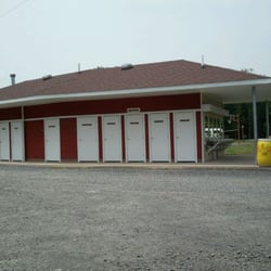 Knoebels Lake Glory Campground - This is of the bath houses in the campground.