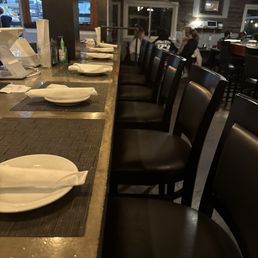 Bar emptied quickly