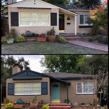 KM Home Design - Before and after exterior paint - General Contractors Near Me - Los Angeles, California KM Home Design - Before and after exterior paint - General Contractors Near Me - Los Angeles, California
