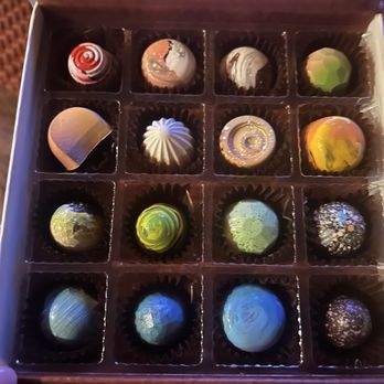 Good Ambler - A box of mixed home-made chocolates - Cafes Near Me - Chicago, Illinois