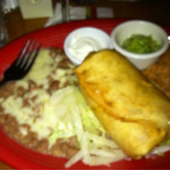 El Portal - Chimichanga plate, very good! - Mexican Near Me - Pasadena, California