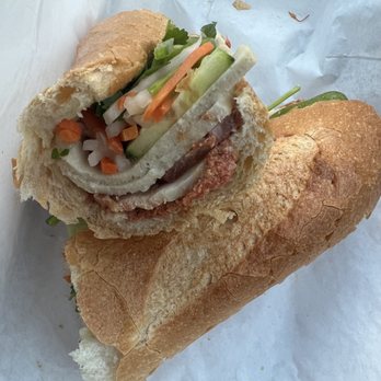 Banh Mi Cho Cu Bakery - Banh Mi Dac Biet: Excellent pate and bread. Good ratio of filling. - Bakeries Near Me - Westminster, California Banh Mi Cho Cu Bakery - Banh Mi Dac Biet: Excellent pate and bread. Good ratio of filling. - Bakeries Near Me - Westminster, California