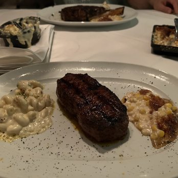 Steak 48 - Creamy Mac & Cheese, NY strip, Corn Crème Brûlée - Steakhouses Near Me - Houston, Texas Steak 48 - Creamy Mac & Cheese, NY strip, Corn Crème Brûlée - Steakhouses Near Me - Houston, Texas