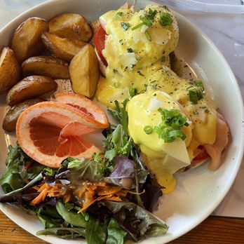 Banana Leaf - smoked salmon eggs benedict!! - Breakfast & Brunch Near Me - El Cerrito, California Banana Leaf - smoked salmon eggs benedict!! - Breakfast & Brunch Near Me - El Cerrito, California