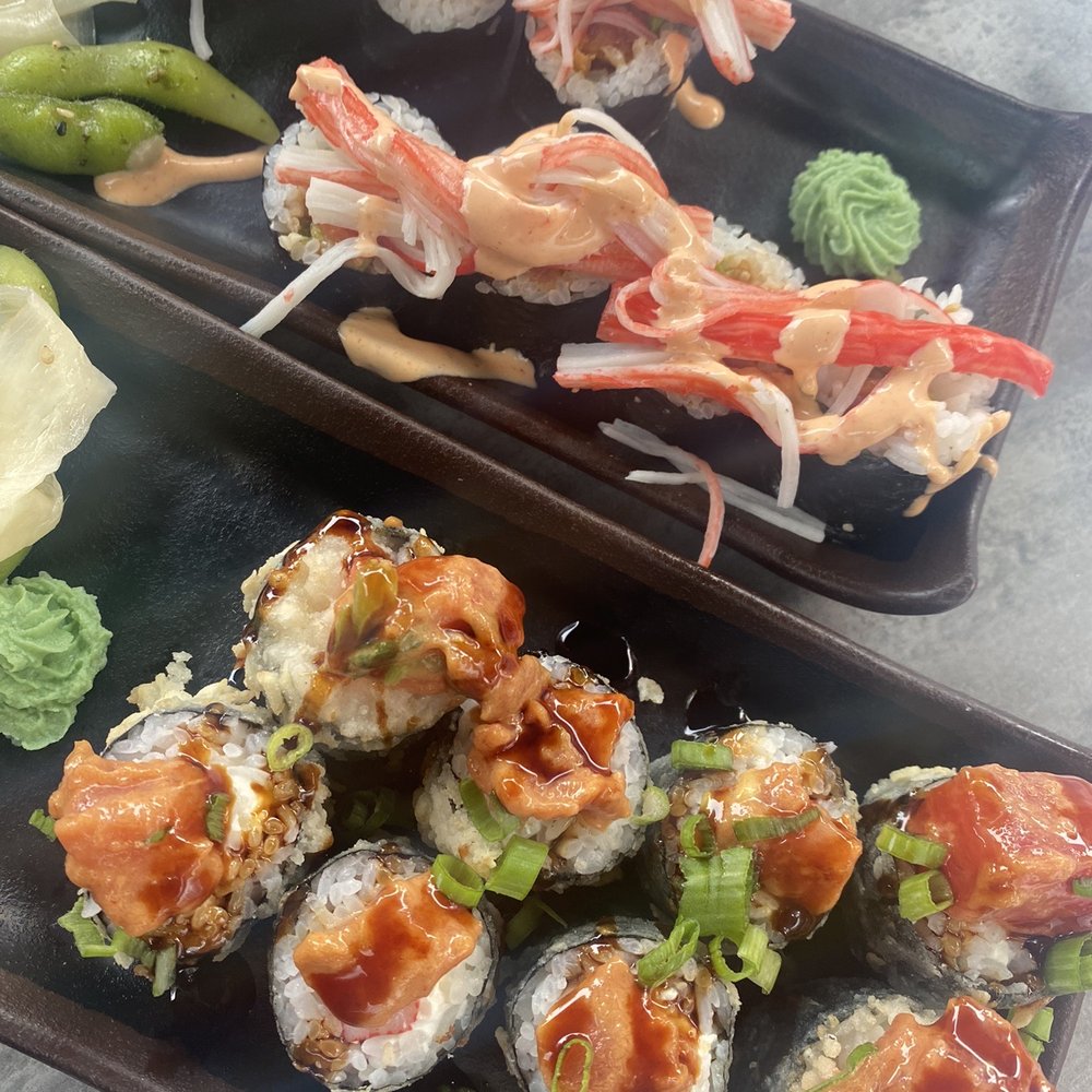The Blu Moon Bistro - Sexy Roll, Vegas Roll - New American Near Me - Ludington, Michigan