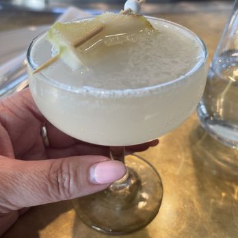 Patton's Steakhouse - Spicy pear martini from Savoir not available in Patton's - Steakhouses Near Me - Houston, Texas