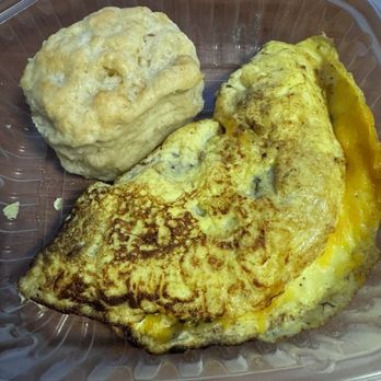 Ruby Sunshine Charleston Downtown - Build your own omelette. Ham and cheese with a biscuit. - Breakfast & Brunch Near Me - Charleston, South Carolina