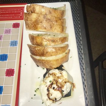 Oven + Vine - Burrata (we brought the scrabble board, not from restaurant) - New American Near Me - Phoenix, Arizona Oven + Vine - Burrata (we brought the scrabble board, not from restaurant) - New American Near Me - Phoenix, Arizona