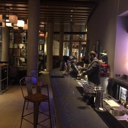 WXyz - View from the bar which changed colors.....this is very cool!
