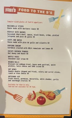 Menu photo 8 Fork'd Minnetonka, MN