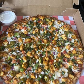 Spice Crust Pizzeria - This is the chicken tikka masala pizza. Amazing! - Pizza Near Me - Bethlehem, Pennsylvania Spice Crust Pizzeria - This is the chicken tikka masala pizza. Amazing! - Pizza Near Me - Bethlehem, Pennsylvania