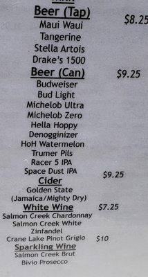 Menu photo 4 Bronco Billy's Pizza Niles Fremont, CA