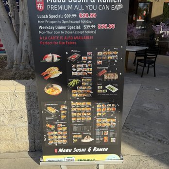 Mabu Sushi - Sushi Bars Near Me - El Monte, California