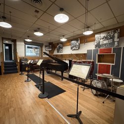 Motown Historical Museum - Live room looking back to the control room through the window