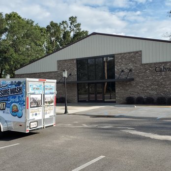 Wash Me Now - Thank you to Calvary Chapel Fellowship Church in Foley for allowing us to give back to the community by donating our cleaning services. - Pressure Washers Near Me Wash Me Now - Thank you to Calvary Chapel Fellowship Church in Foley for allowing us to give back to the community by donating our cleaning services. - Pressure Washers Near Me