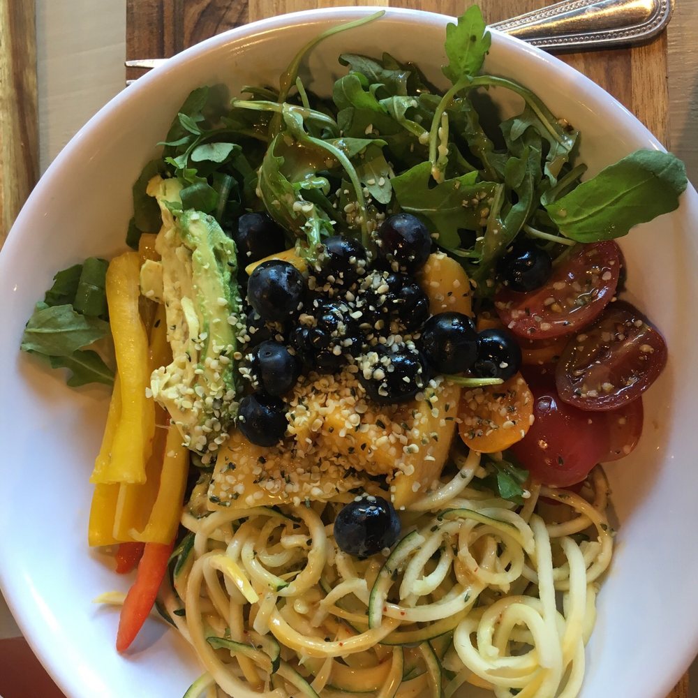Lola's Cafe - Zucchini spiral salad. Delilah!! - Coffee & Tea Near Me - Ladera Ranch, California Lola's Cafe - Zucchini spiral salad. Delilah!! - Coffee & Tea Near Me - Ladera Ranch, California