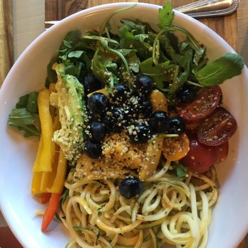 Lola's Cafe - Zucchini spiral salad. Delilah!! - Coffee & Tea Near Me - Ladera Ranch, California Lola's Cafe - Zucchini spiral salad. Delilah!! - Coffee & Tea Near Me - Ladera Ranch, California