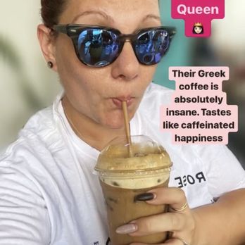 Hellenic - Greek coffee Frappe - Greek Near Me - Coral Springs, Florida