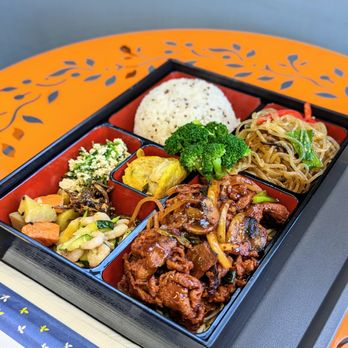 K Banchan x VONS chicken - a bento box of food - Korean Near Me - Oakland, California