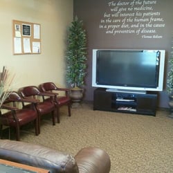 Neuropathy and Pain Centers of Texas - Our Hulen Office waiting room. We can't wait to help you obtain your wellness goals!