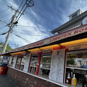 John's Footlong - Fast ordering at the window - Fish & Chips Near Me - Provincetown, Massachusetts