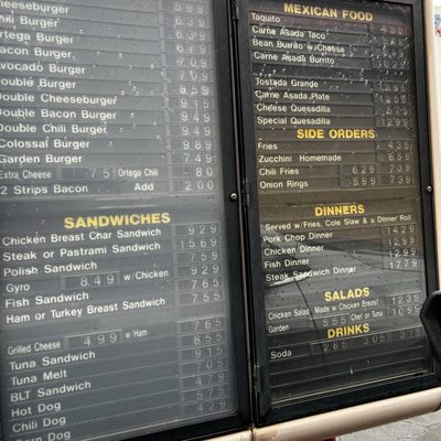 Gold Star Hamburger by null