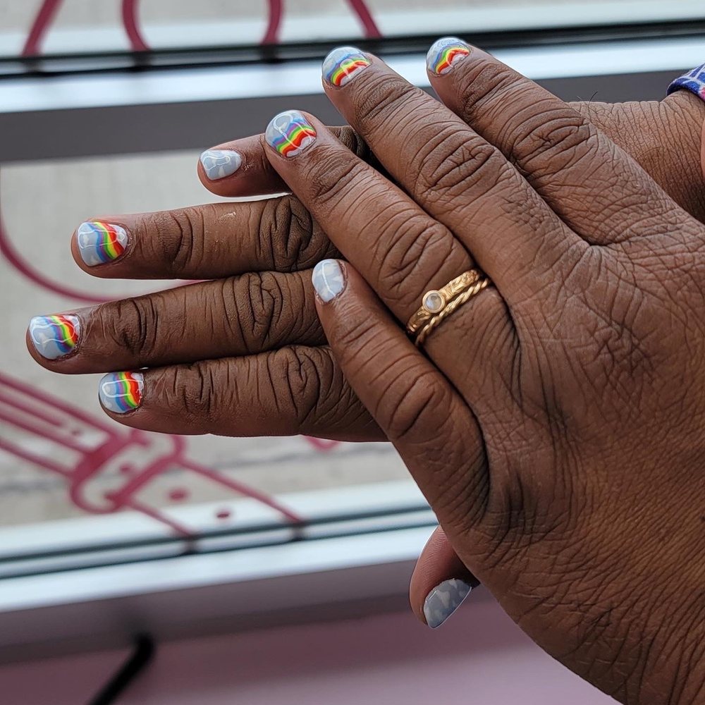 Nail art by Christopher Nail art by Christopher