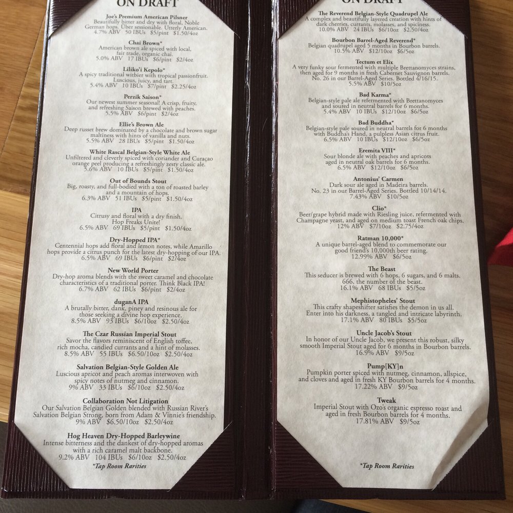 Avery Brewing - Blow your mind selection. - Breweries Near Me - Boulder, Colorado