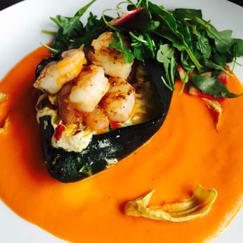 Gabbi's Mexican Kitchen - Shrimp chile relleno. Chipotle sauce was the bomb! - Mexican Near Me - Orange, California Gabbi's Mexican Kitchen - Shrimp chile relleno. Chipotle sauce was the bomb! - Mexican Near Me - Orange, California