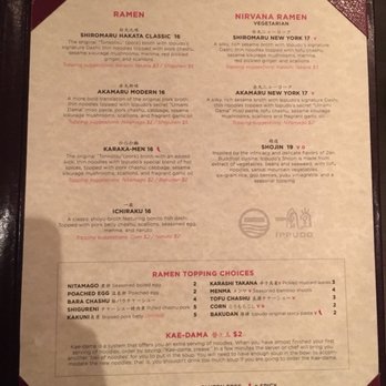 IPPUDO Westside - Menu - Ramen Near Me - New York, New York IPPUDO Westside - Menu - Ramen Near Me - New York, New York