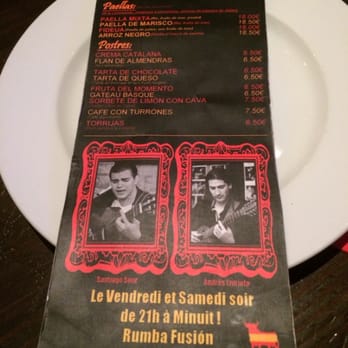 La Bodega - Menu - Spanish Near Me - Paris, 75