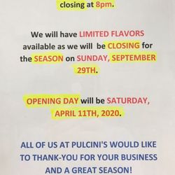 Pulcini's Ice Cream