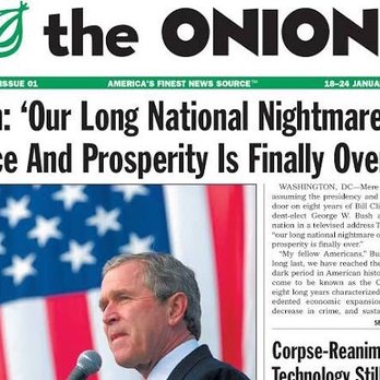The Onion - Print Media Near Me - New York, New York The Onion - Print Media Near Me - New York, New York