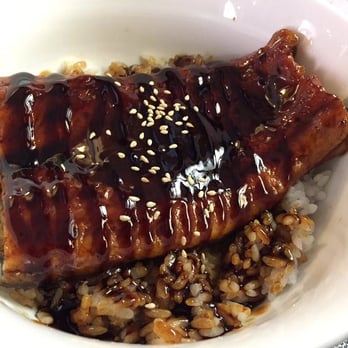 Captain Sushi - "Unadon" うな丼 = Aal auf Reis 14€ - Sushi Bars Near Me - Bremen, HB