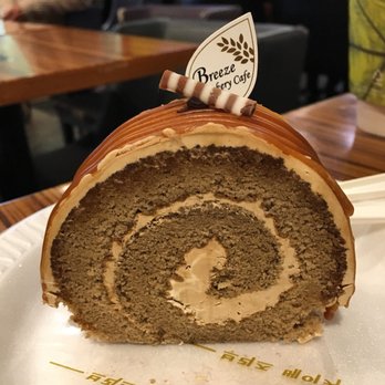 Breeze Bakery Cafe - Caramel mocha roll cake - Bakeries Near Me - Annandale, Virginia