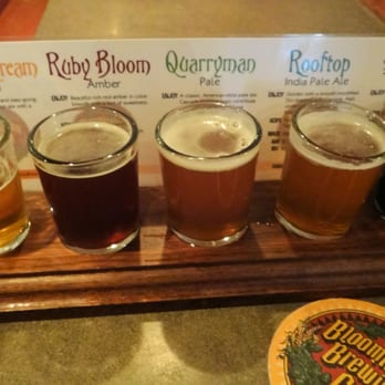Bloomington Brewing Company - Flight - Breweries Near Me - Bloomington, Indiana