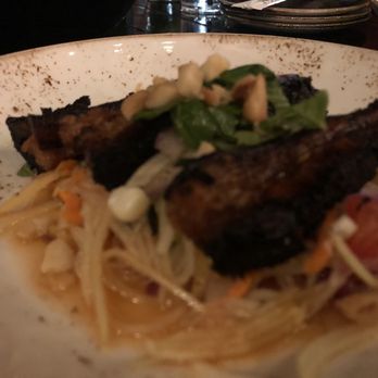 Three's Bar & Grill - Crispy Pork Belly - Asian Fusion Near Me - Kihei, Hawaii Three's Bar & Grill - Crispy Pork Belly - Asian Fusion Near Me - Kihei, Hawaii