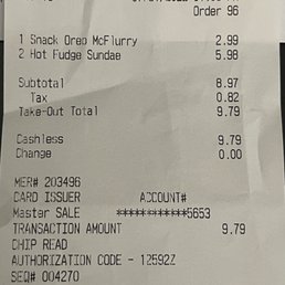 Receipt Receipt