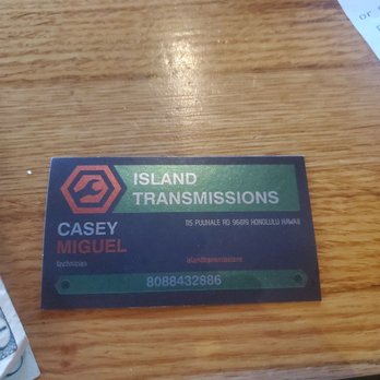 Island Transmissions - Transmission Repair Near Me - Honolulu, Hawaii