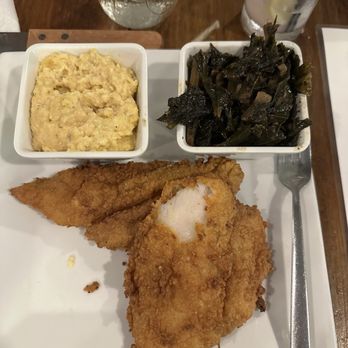Creekside Oyster House & Grill - Catfish, collard greens and grits - Seafood Near Me - Sylva, North Carolina Creekside Oyster House & Grill - Catfish, collard greens and grits - Seafood Near Me - Sylva, North Carolina