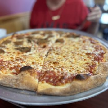 Brooklyn Pizza - Half cheese/Half eggplant. Wonderful. - Pizza Near Me - Bacliff, Texas Brooklyn Pizza - Half cheese/Half eggplant. Wonderful. - Pizza Near Me - Bacliff, Texas