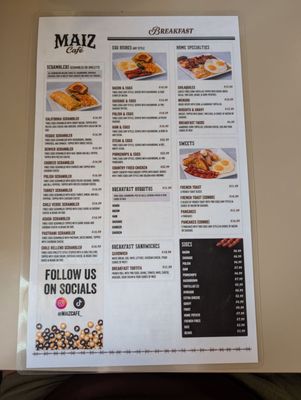 Menu photo 8 Maiz Cafe Rialto, CA Menu photo 8 Maiz Cafe Rialto, CA
