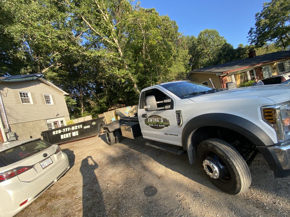 EWING’S DUMPSTER SERVICE Request a Quote 25 Lyda Rd, Swannanoa