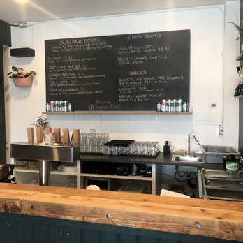 Slow Hand Beer - Menu board and front counter~ - Breweries Near Me - Vancouver, British Columbia Slow Hand Beer - Menu board and front counter~ - Breweries Near Me - Vancouver, British Columbia