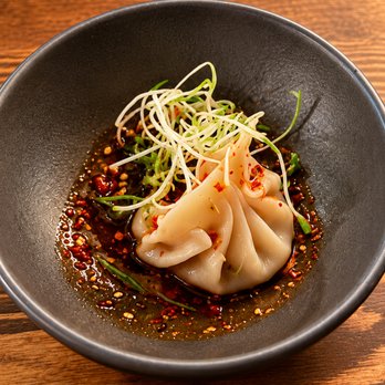 3rd Cousin - Dumpling; enhanced, centered, spoon removed. Photography by Imma Martiello for The Tables. - New American Near Me - San Francisco, California 3rd Cousin - Dumpling; enhanced, centered, spoon removed. Photography by Imma Martiello for The Tables. - New American Near Me - San Francisco, California