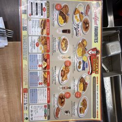 Waffle House - Breakfast menu