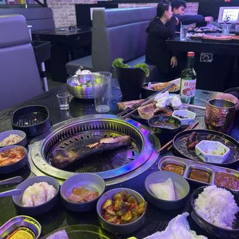 Hungry Cow - The aftermath ..... food was so good and I was hungry - Korean Near Me - Fremont, California
