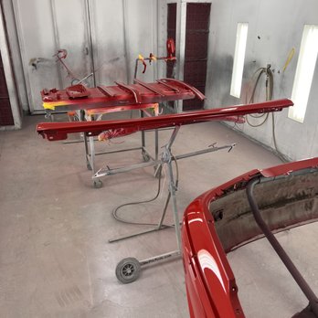 Advanced Auto Collision - Disassembled for the booth - Body Shops Near Me - Victorville, California Advanced Auto Collision - Disassembled for the booth - Body Shops Near Me - Victorville, California