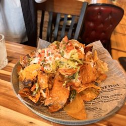 The Quarry Restaurant - Trash can nachos